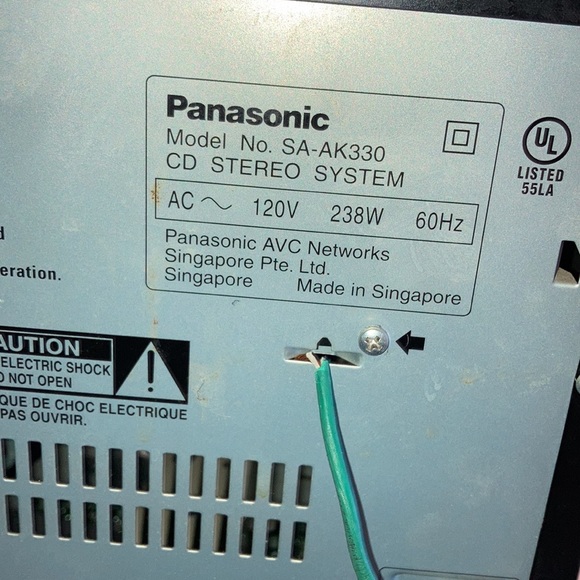 queen couch w/ P/O bed & small livin room stereo - Picture 2 of 5